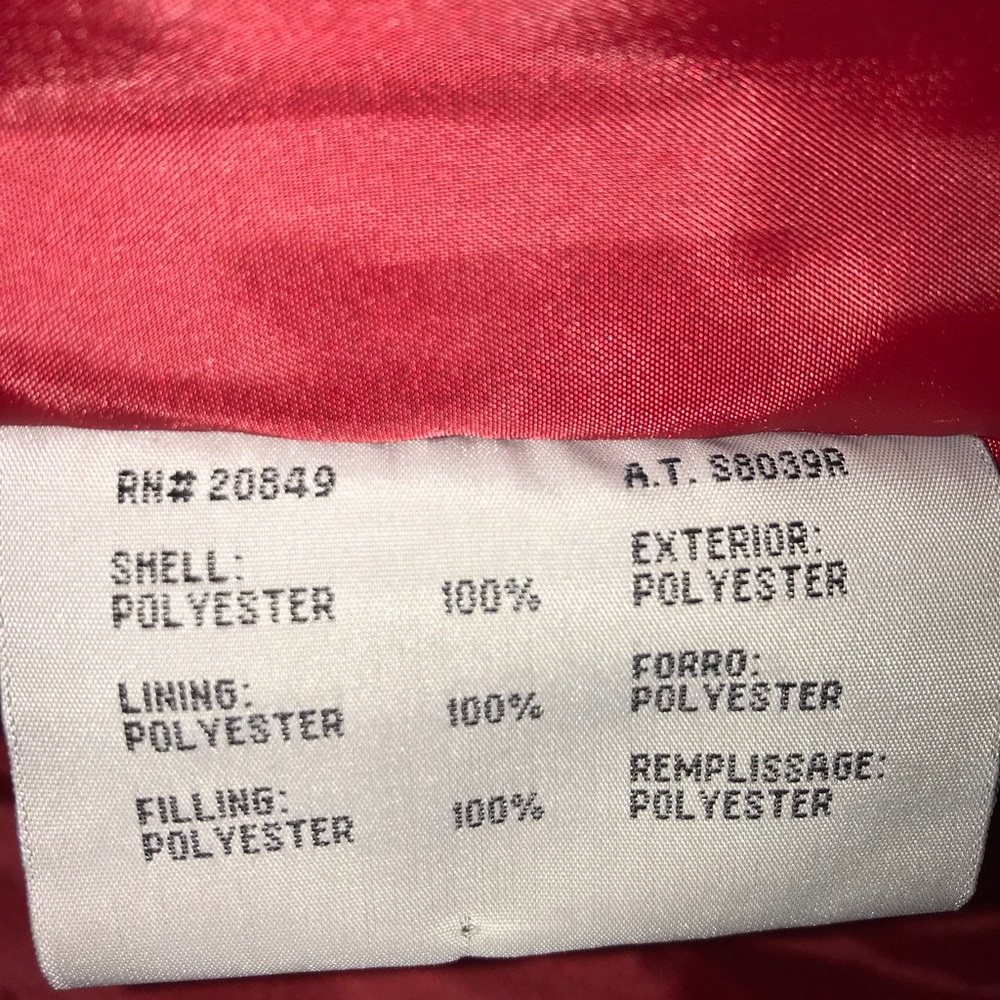 Red Pea Coat - Picture 6 of 6